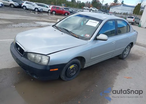 2003 Hyundai Elantra Gls/Gt из США, поврежденный, VIN KMHDN45D83U594013
